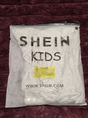 SHEIN Kids White Top in Branded Packaging